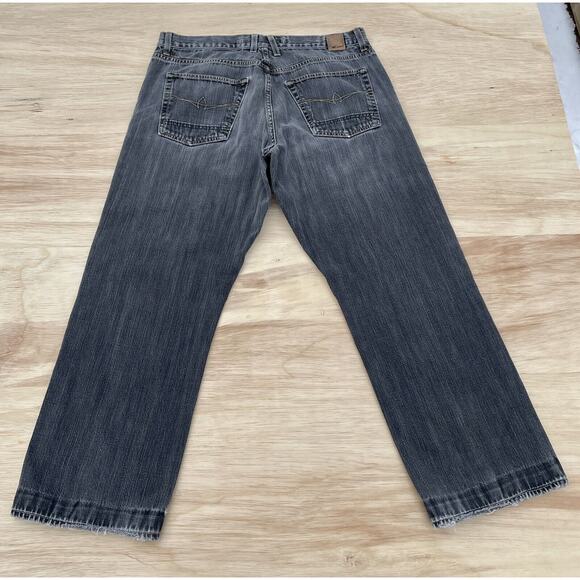 Agave Jeans Men's Waterman Relaxed Straight Made in USA Gray Pants Sz. 36 - Picture 5 of 7